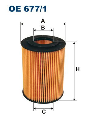 FILTRON OE 677/1 Масляный фильтр