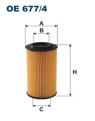 FILTRON OE 677/4 Oil filter