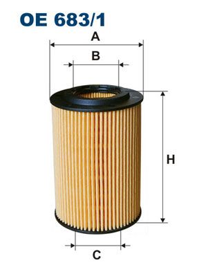 Масляный фильтр FILTRON OE 683/1