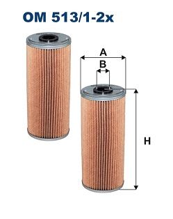 FILTRON OM 513/1-2X Масляный фильтр