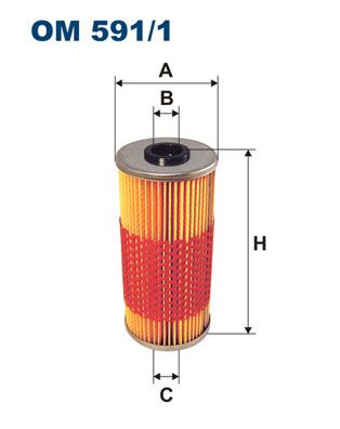 FILTRON OM 591/1 Oil filter