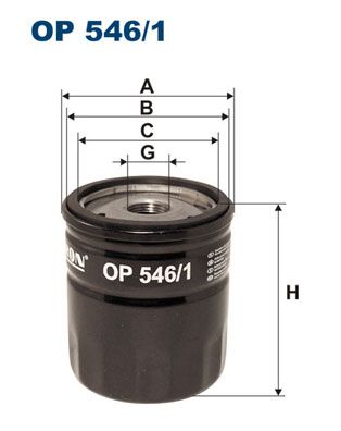 FILTRON OP 546/1 Масляный фильтр