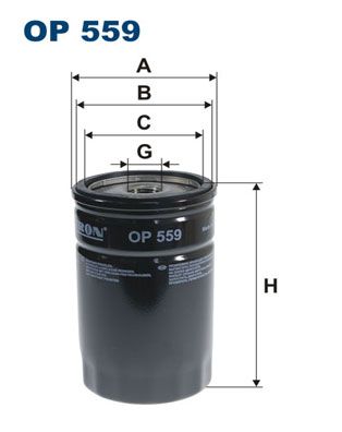 FILTRON OP 559 Масляный фильтр