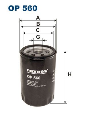 FILTRON OP 560 Масляный фильтр