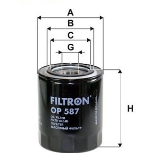 FILTRON OP 587 õlifilter