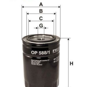 FILTRON OP 588/1 Oil filter
