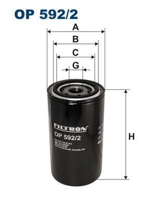FILTRON OP 592/2 Масляный фильтр