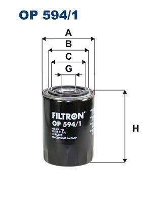 FILTRON OP 594/1 Масляный фильтр