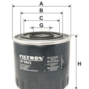 FILTRON OP 594/2 Oil filter