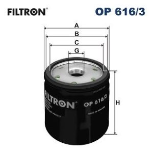 FILTRON OP 616/3 Alyvos filtras