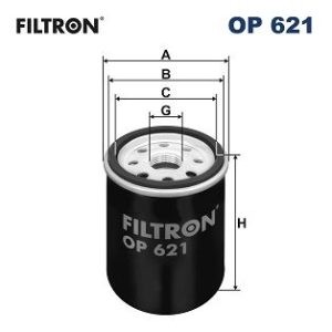 FILTRON OP 621 Eļļas filtrs
