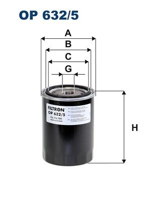 FILTRON OP 632/5 Масляный фильтр
