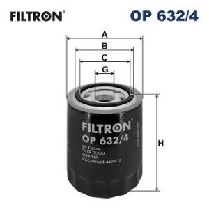 FILTRON OP 632/4 Oil filter