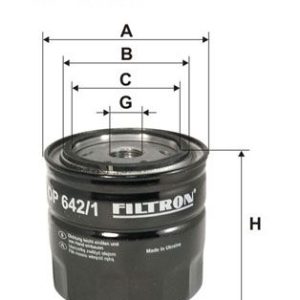 FILTRON OP 642/1 Oil filter