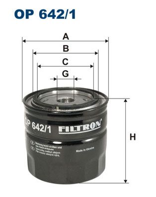 FILTRON OP 642/1 Масляный фильтр
