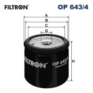 FILTRON OP 643/4 Alyvos filtras