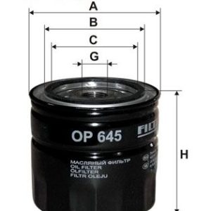 FILTRON OP 645 Oil filter