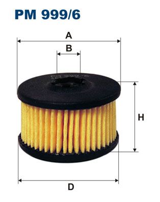 FILTRON PM 999/6 Fuel filter