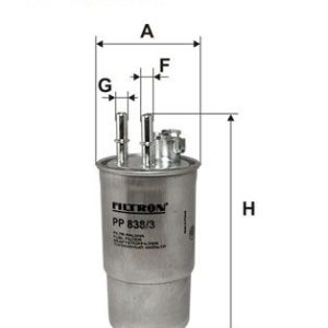 FILTRON PP 838/3 Fuel filter