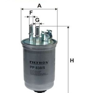 FILTRON PP 838/5 Degvielas filtrs