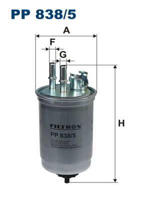 FILTRON PP 838/5 Топливный фильтр
