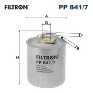 FILTRON PP 841/7 kütusefilter