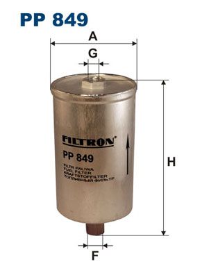 Топливный фильтр FILTRON PP 849
