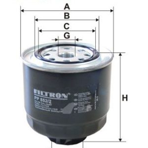 FILTRON PP 852/2 Kuro filtras