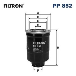 FILTRON PP 852 Kuro filtras