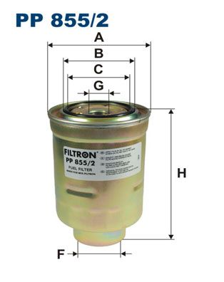 Топливный фильтр FILTRON PP 855/2