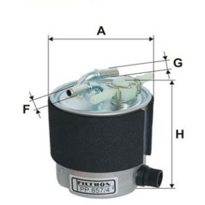 FILTRON PP 857/4 kütusefilter