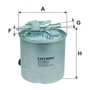 FILTRON PP 857/2 Fuel filter