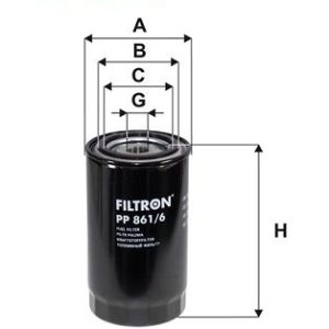 FILTRON PP 861/6 Kuro filtras