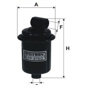FILTRON PP 876/2 Fuel filter