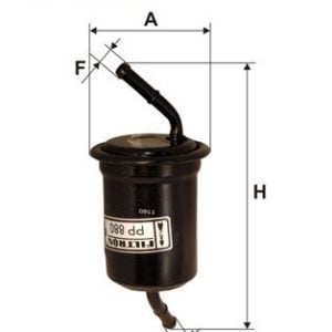 Топливный фильтр FILTRON PP 880