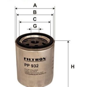 Топливный фильтр FILTRON PP 932
