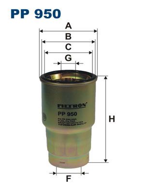 Топливный фильтр FILTRON PP 950