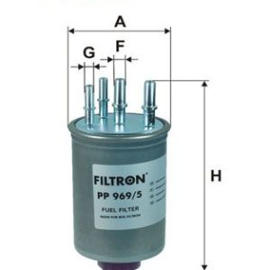 FILTRON PP 969/5 Kuro filtras