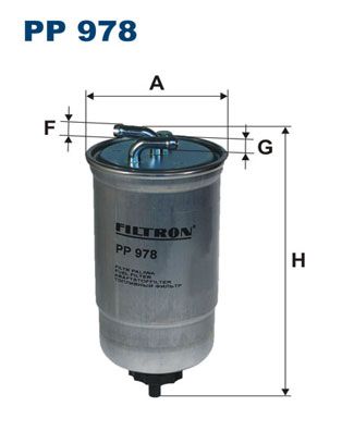 Топливный фильтр FILTRON PP 978
