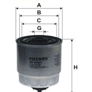 Топливный фильтр FILTRON PP 979/1
