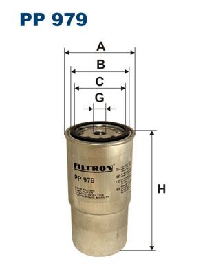 Топливный фильтр FILTRON PP 979