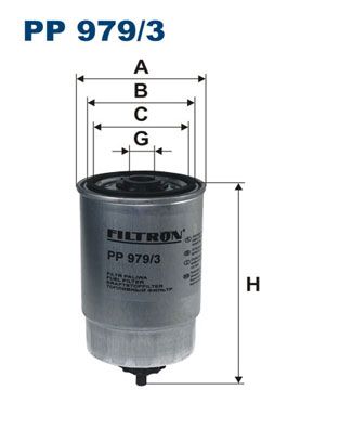 Топливный фильтр FILTRON PP 979/3