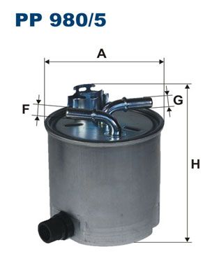 FILTRON PP 980/5 Fuel filter