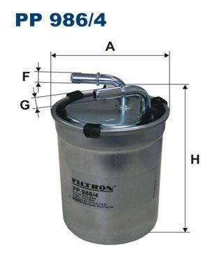 Топливный фильтр FILTRON PP 986/4