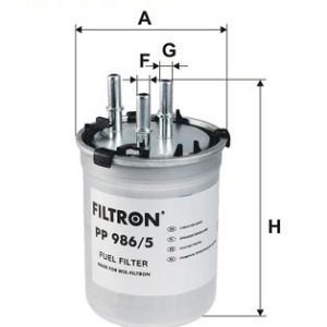 FILTRON PP 986/5 Kuro filtras