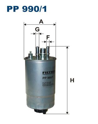 Топливный фильтр FILTRON PP 990/1