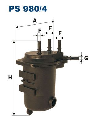 FILTRON PS 980/4 Fuel filter