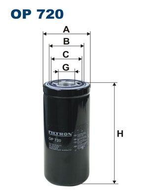 FILTRON OP 720 Масляный фильтр