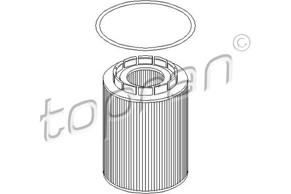 TOPRAN 107 757 Oil filter