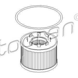 TOPRAN 301 760 Eļļas filtrs